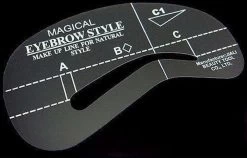 4 Stuks Wenkbrauw Mal - Template - Makeup - Sjabloon - Wenkbrauwpotlood -Cosmetic Verkoop 1200x768 1