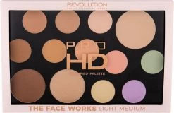 Makeup Revolution HD Pro Palette The Works - Light/Medium -Cosmetic Verkoop 1200x778