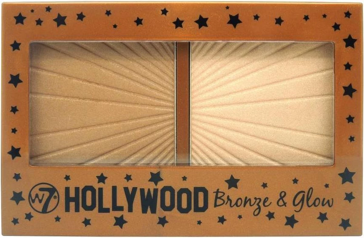 W7 Hollywood Bronze & Glow Bronzing Poeder 3 W7 Hollywood Bronze & Glow Bronzing Poeder