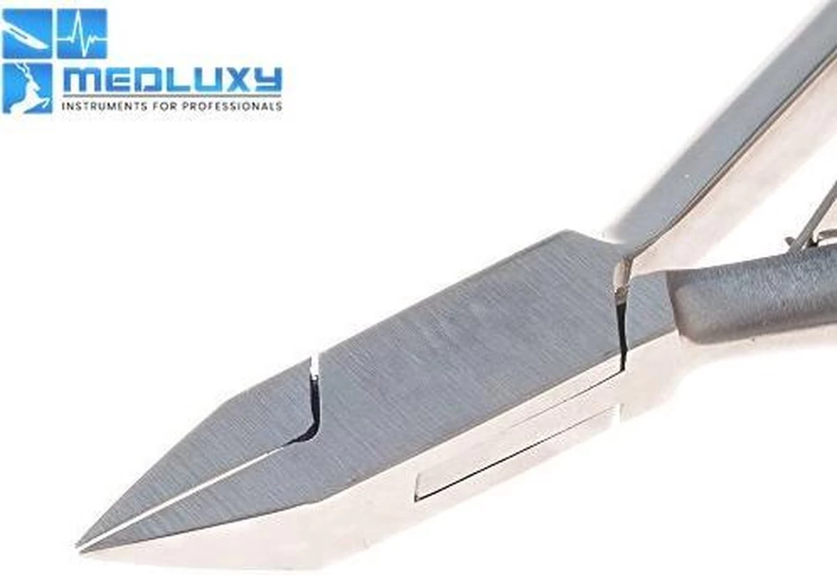 MEDLUXY - Nageltang - Hoektang ( Ingegroeide Nagels , Nagelhoekjes ) Spits Rechte Bek - Nagelknipper - 13 Cm 6 MEDLUXY - Nageltang - Hoektang ( Ingegroeide Nagels , Nagelhoekjes ) Spits Rechte Bek - Nagelknipper - 13 Cm - Afbeelding 4