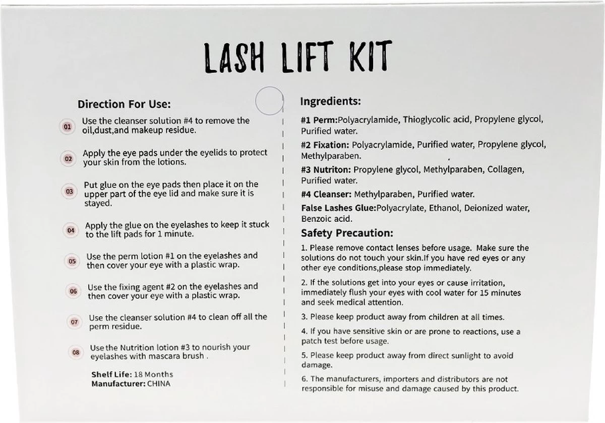 Merkloos Upgraded Wimper Lifting Set - Lash Lift Kit- Lashlift - Extra Uitgebreide Editie - 45 Delig 5 Merkloos Upgraded Wimper Lifting Set - Lash Lift Kit- Lashlift - Extra Uitgebreide Editie - 45 Delig - Afbeelding 3
