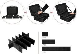 Cosmetica Koffer - Make-up Koffer Met Verstelbare Vakken - Visagie En Nagelstyliste Beauty Koffer - 37x27x13CM 22 Cosmetica Koffer - Make-up Koffer Met Verstelbare Vakken - Visagie En Nagelstyliste Beauty Koffer - 37x27x13CM -Cosmetic Verkoop 1200x848 1