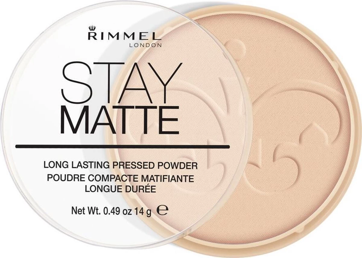 Rimmel London Stay Matte Pressed Powder - 003 Peach Glow 15 Rimmel London Stay Matte Pressed Powder - 003 Peach Glow - Afbeelding 13