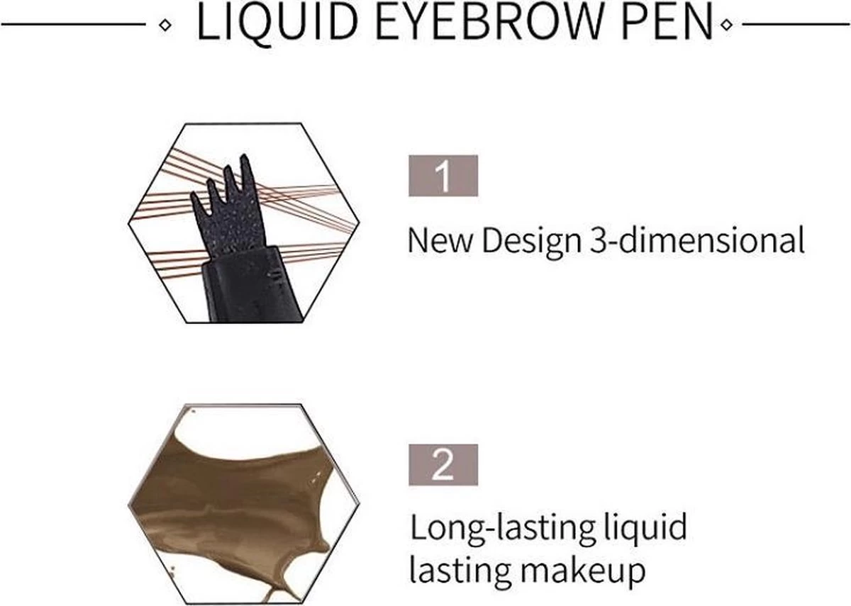 Joya Beauty® Microblading Eyebrow Tattoo Pen | Waterproof Tattoo Wenkbrauw Pen |Wenkbrauwpen | Kleur 4: Bruin 8 Joya Beauty® Microblading Eyebrow Tattoo Pen | Waterproof Tattoo Wenkbrauw Pen |Wenkbrauwpen | Kleur 4: Bruin - Afbeelding 6