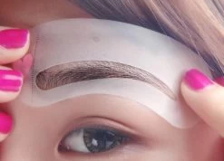 Merkloos Wenkbrauw Sjablonen (set Van 3) - Epileren - Wenkbrauwen Tekenen - Wenkbrauwpotlood - DisQounts -Cosmetic Verkoop 1200x865 6