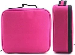 Cosmetica Koffer - Make-up Koffer Met Verstelbare Vakken - Visagie En Nagelstyliste Beauty Koffer - 26x23x9CM - Roze -Cosmetic Verkoop 1200x883 4