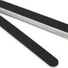 Merkloos 5x Rechte Nagel Vijlen #100/180, Zwart