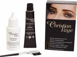 Christian Faye Wenkbrauw- En Wimperverfkit - Donkerbruin -Cosmetic Verkoop 1200x896 1