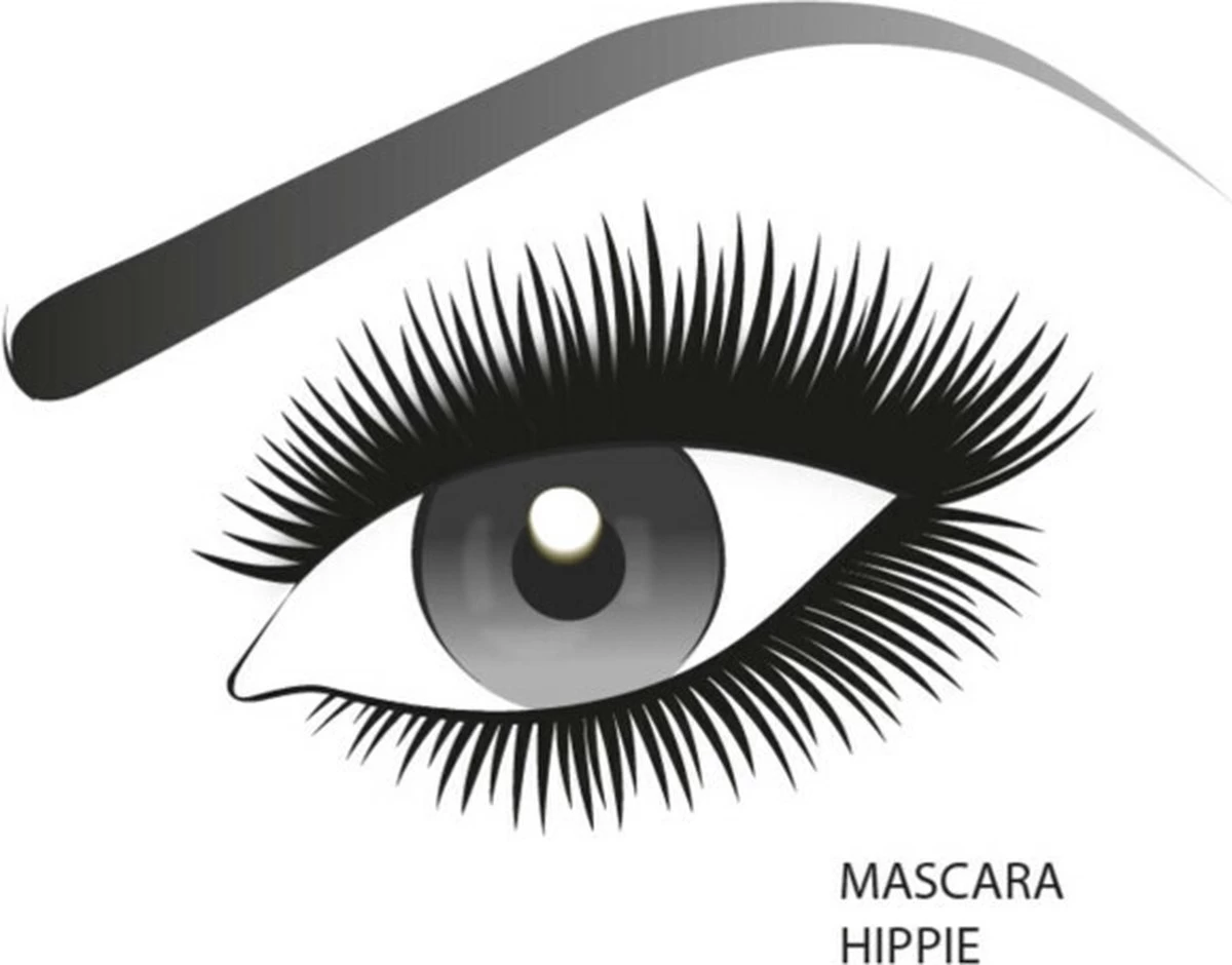 L’Oréal Paris Miss Hippie Mega Volume Mascara - Zwart 7 L’Oréal Paris Miss Hippie Mega Volume Mascara - Zwart - Afbeelding 5