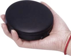 UNIQ Drievoudige Compacte Reisspiegel Met LED (vergroting 5x En 10x) - Make Up Spiegel Met Verlichting - Zwart -Cosmetic Verkoop 1200x951