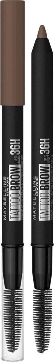 Maybelline Tattoo Brow 36H Wenkbrauwpotlood - 05 Medium Brown 3 Maybelline Tattoo Brow 36H Wenkbrauwpotlood - 05 Medium Brown