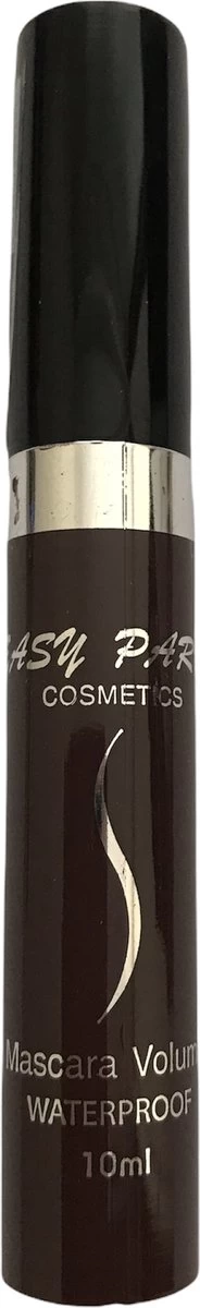 Easy Paris - Mascara Volume Waterproof - Bruin - 1 Flesje Met 10 Ml. Inhoud - Nummer 03