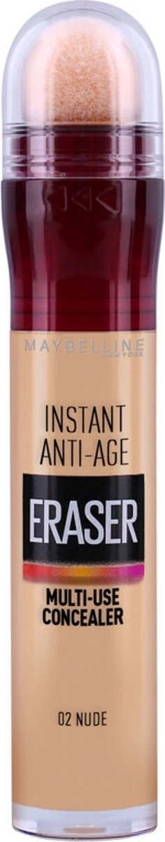 Maybelline Eraser Eye Concealer - Nude - 3 Stuks Voordeelverpakking