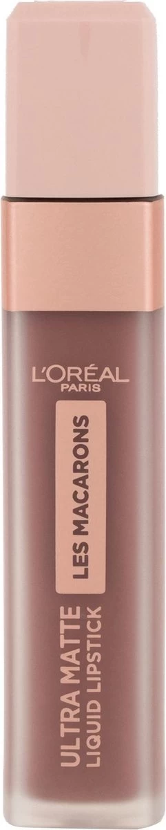 L'Oréal Paris Les Macarons Langhoudende Matte Lipstick - 822 Mon Caramel – Nude – 6,7 Ml 12 L'Oréal Paris Les Macarons Langhoudende Matte Lipstick - 822 Mon Caramel – Nude – 6,7 Ml - Afbeelding 10