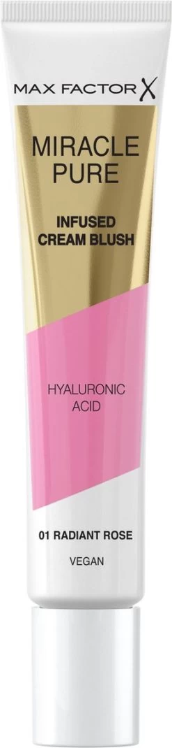Max Factor Miracle Pure Vegan Blush - 001 Radiant Rose 18 Max Factor Miracle Pure Vegan Blush - 001 Radiant Rose -Cosmetic Verkoop 277x1200 2