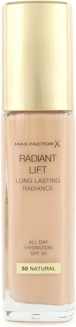Max Factor - Radiant Lift Foundation - 050 Natural 15 Max Factor - Radiant Lift Foundation - 050 Natural -Cosmetic Verkoop 281x1200