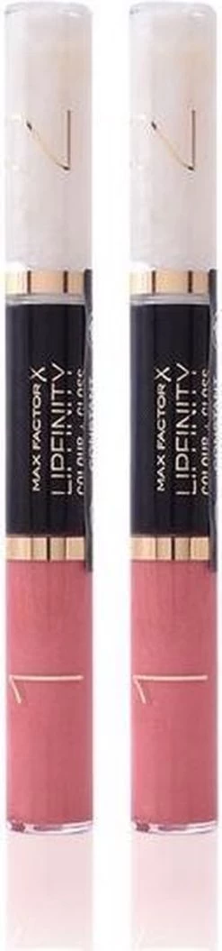 Max Factor Lipfinity Colour & Gloss Lipgloss - 570 Gleaming Coral -Cosmetic Verkoop 281x1200 3