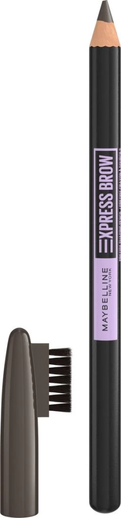 Maybelline New York - Express Brow Shaping Pencil - 05 Deep Brown - Bruin Wenkbrauwpotlood En Borstel -Cosmetic Verkoop 281x1200 6