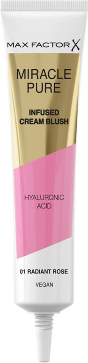 Max Factor Miracle Pure Vegan Blush - 001 Radiant Rose 4 Max Factor Miracle Pure Vegan Blush - 001 Radiant Rose - Afbeelding 2