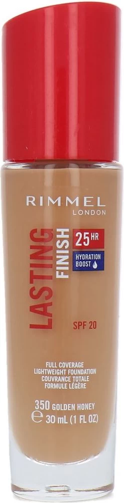 Rimmel London Lasting Finish Foundation - 350 Golden Honey -Cosmetic Verkoop 297x1200 1