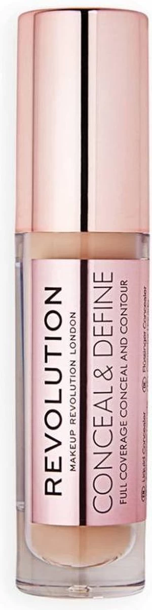 Makeup Revolution - Conceal & Define Concealer C10 9 Makeup Revolution - Conceal & Define Concealer C10 - Afbeelding 7