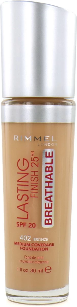 Rimmel London Lasting Finish Breathable Foundation Bronze - Beige 3 Rimmel London Lasting Finish Breathable Foundation Bronze - Beige