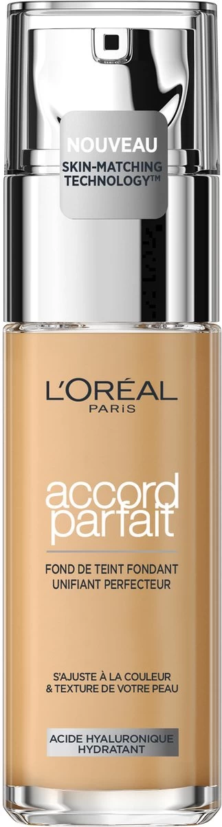 L’Oréal Paris Accord Parfait Foundation - 2N - Natuurlijk Dekkende Foundation Met Hyaluronzuur En SPF 16 - 30 Ml 3 L’Oréal Paris Accord Parfait Foundation - 2N - Natuurlijk Dekkende Foundation Met Hyaluronzuur En SPF 16 - 30 Ml