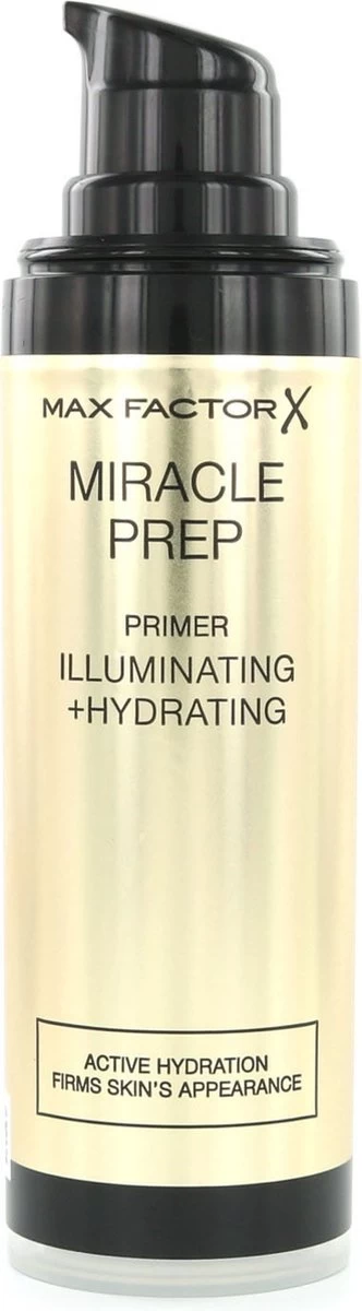 Max Factor Miracle Prep Primer Illuminating & Hydrating - 000 Transparant - 30 Ml 5 Max Factor Miracle Prep Primer Illuminating & Hydrating - 000 Transparant - 30 Ml - Afbeelding 3