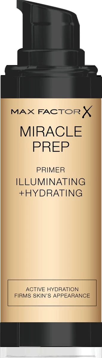 Max Factor Miracle Prep Primer Illuminating & Hydrating - 000 Transparant - 30 Ml 6 Max Factor Miracle Prep Primer Illuminating & Hydrating - 000 Transparant - 30 Ml - Afbeelding 4