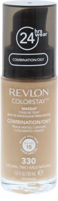 Revlon Colorstay Foundation With Pump - 330 Natural Tan (Oily Skin) 18 Revlon Colorstay Foundation With Pump - 330 Natural Tan (Oily Skin) -Cosmetic Verkoop 349x1200 2