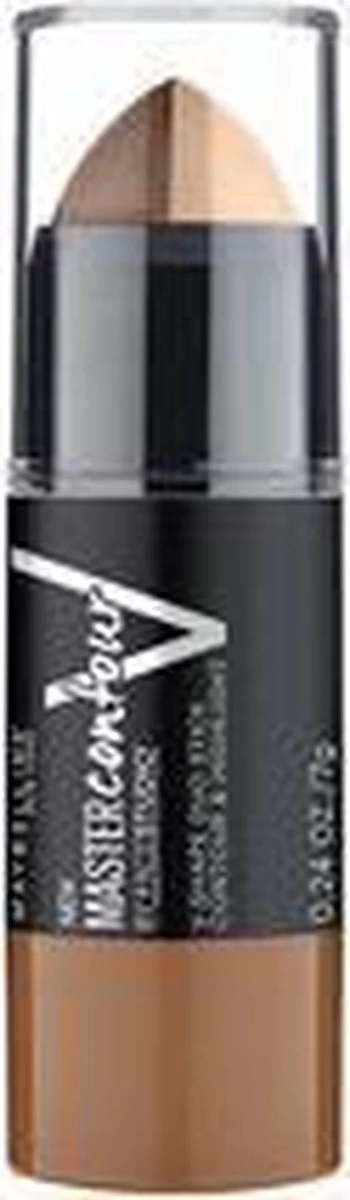 Maybelline Master Contour V-Shape Duo Stick - Medium - Contouring 7 Maybelline Master Contour V-Shape Duo Stick - Medium - Contouring - Afbeelding 5