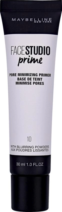 Maybelline Face Studio Prime - 10 Pore Minimizing Primer