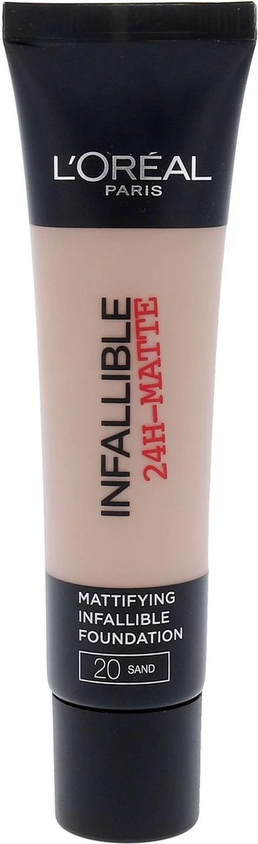 L’Oréal Paris Infallible Matte Foundation - 20 Sand 6 L’Oréal Paris Infallible Matte Foundation - 20 Sand - Afbeelding 4