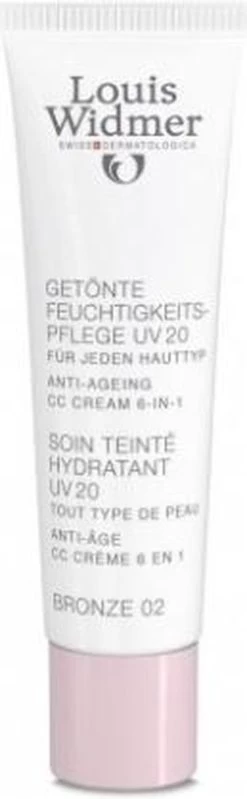 Louis Widmer CC-cream (getinte Dagverzorging UV20) Nr.2 Bronze Ongeparfumeerd -Cosmetic Verkoop 371x1200 1