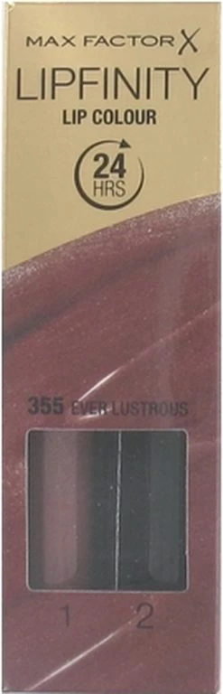 Max Factor Lipfinity 24HR Lip Colour Lipgloss - 355 Ever Lustrous 15 Max Factor Lipfinity 24HR Lip Colour Lipgloss - 355 Ever Lustrous -Cosmetic Verkoop 386x1200 5