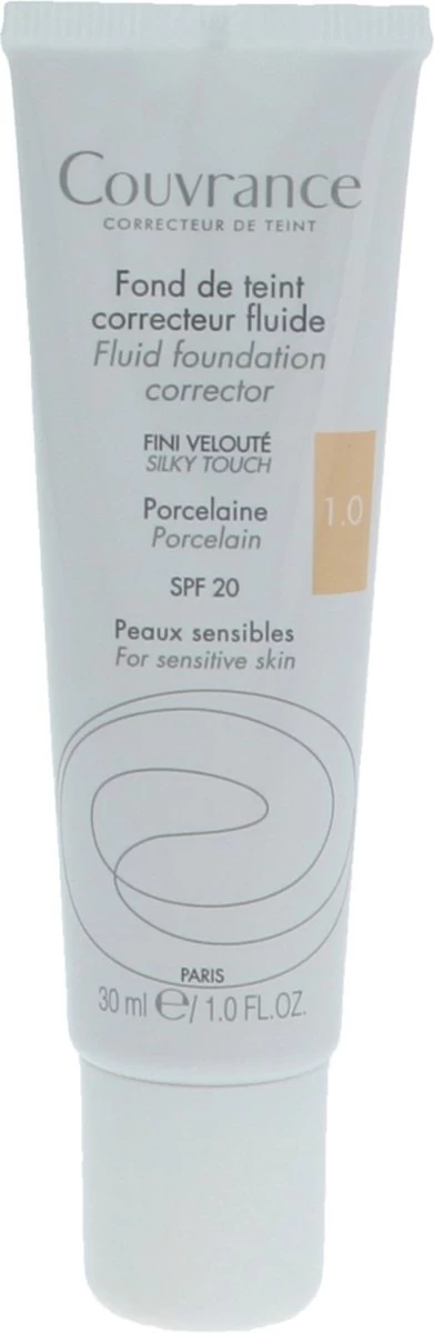Avene Couvrance Fluid Foundation Corrector SPF20 30ml 4 Avene Couvrance Fluid Foundation Corrector SPF20 30ml - Afbeelding 2