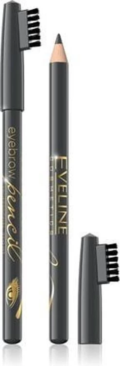 Eveline Cosmetics Eyebrow Pencil Grey With Brush -Cosmetic Verkoop 393x1200 4