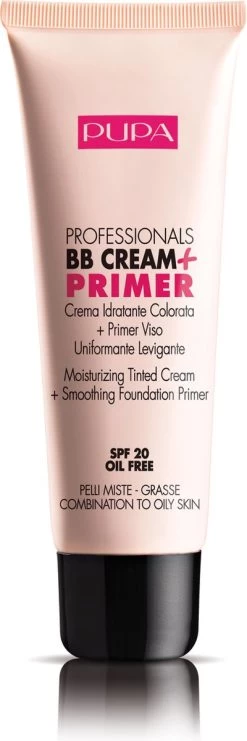 Pupa Milano BB Cream + Primer For Combination To Oily Skin - 001 Nude 25 Pupa Milano BB Cream + Primer For Combination To Oily Skin - 001 Nude -Cosmetic Verkoop 400x1200 5
