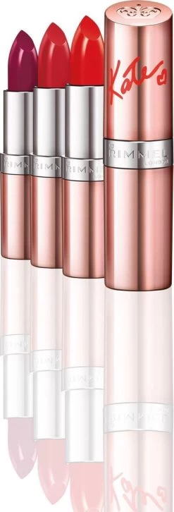 Rimmel London Lasting Finish BY KATE 15th Anniversary - 52 Idol Red - Lipstick -Cosmetic Verkoop 408x1200 1