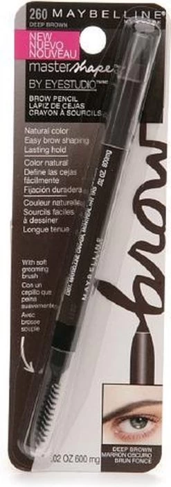 Maybelline Master Shape Brow Pencil - Deep Brown - Donkerbruin - Wenkbrauwpotlood -Cosmetic Verkoop 423x1200 5