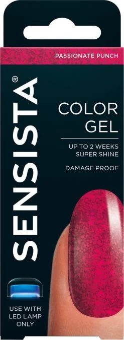 Sensista Color Gel Passionate Punch - Rood/roze Glitter -Cosmetic Verkoop 439x1200 1