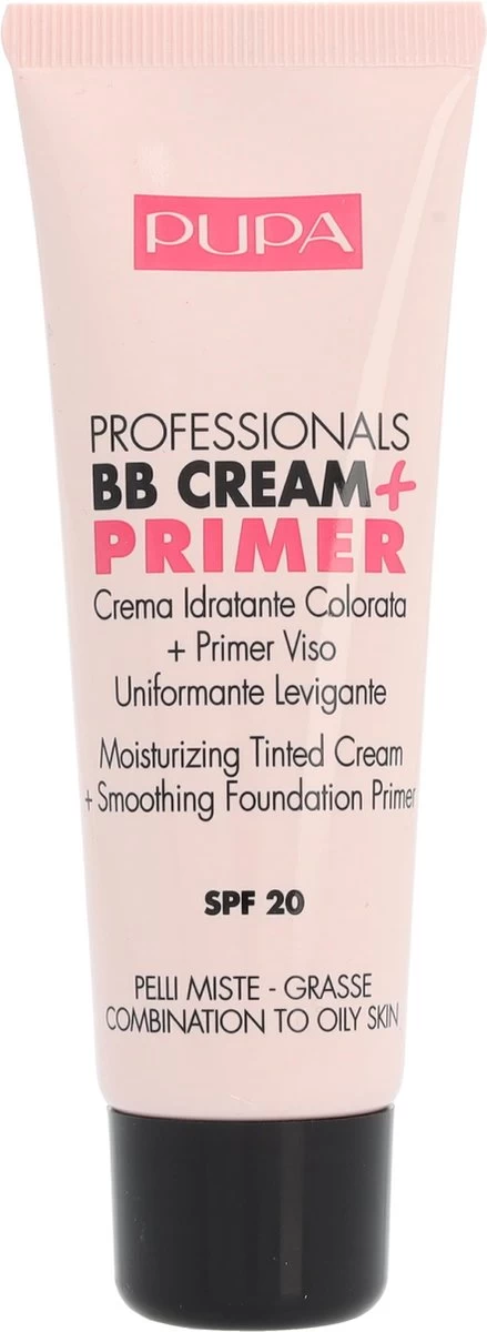 Pupa Milano BB Cream + Primer For Combination To Oily Skin - 001 Nude 8 Pupa Milano BB Cream + Primer For Combination To Oily Skin - 001 Nude - Afbeelding 6