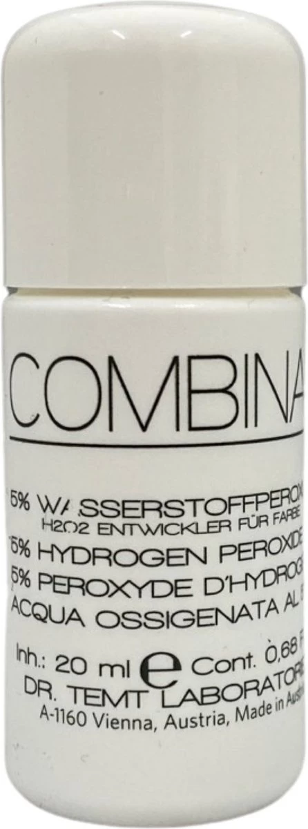 Combinal Wenkbrauw En Wimperverf - Zwart + Combinal Waterstofperoxide 5% - Wimpers - Wenkbrauwen - Wenkbrauwverf - Combideal 6 Combinal Wenkbrauw En Wimperverf - Zwart + Combinal Waterstofperoxide 5% - Wimpers - Wenkbrauwen - Wenkbrauwverf - Combideal - Afbeelding 4