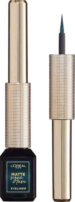 L’Oréal Paris Matte Signature Eyeliner Van Superliner – Matte Liquid Eyeliner – Waterproof - 04 Emeraude – Groen 19 L’Oréal Paris Matte Signature Eyeliner Van Superliner – Matte Liquid Eyeliner – Waterproof - 04 Emeraude – Groen -Cosmetic Verkoop 447x1200 4