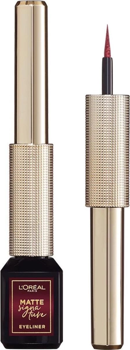 L'Oréal Matte Signature Eyeliner - 05 Burgundy 7 L'Oréal Matte Signature Eyeliner - 05 Burgundy - Afbeelding 5