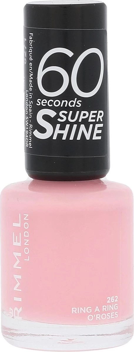 Rimmel London 60 Seconds SuperShine Nagellak - 262 Ring A Ring O Roses 12 Rimmel London 60 Seconds SuperShine Nagellak - 262 Ring A Ring O Roses - Afbeelding 10