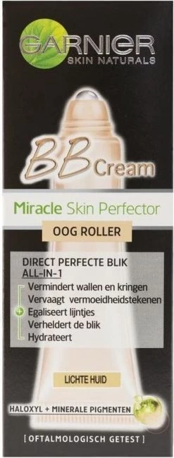 Garnier Skinactive Face SkinActive BB Cream Oogroller Light - 7ml - BB Cream -Cosmetic Verkoop 456x1200 2