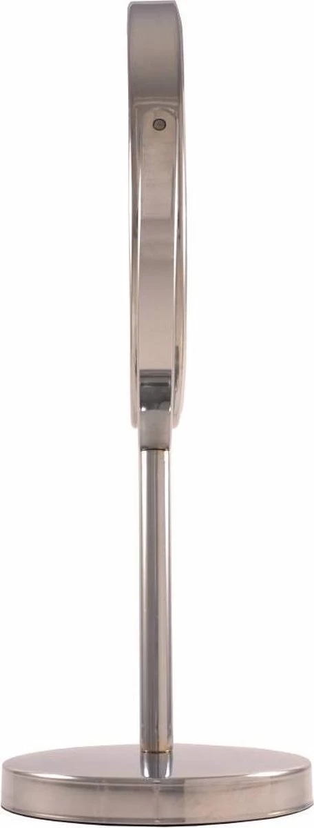 Gérard Brinard Metalen Spiegel Standspiegel 10x Vergroting - Ø18cm 4 Gérard Brinard Metalen Spiegel Standspiegel 10x Vergroting - Ø18cm - Afbeelding 2