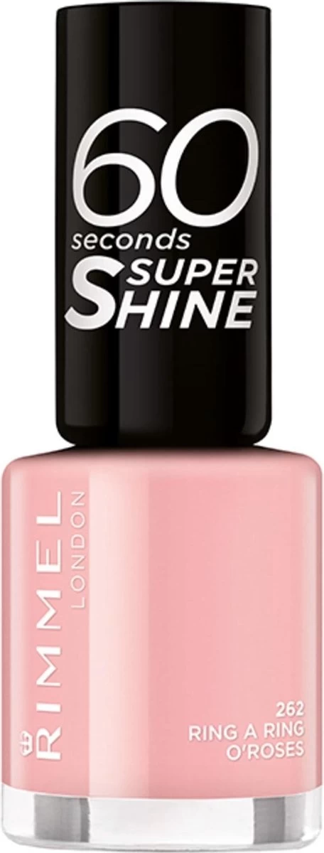 Rimmel London 60 Seconds SuperShine Nagellak - 262 Ring A Ring O Roses 10 Rimmel London 60 Seconds SuperShine Nagellak - 262 Ring A Ring O Roses - Afbeelding 8