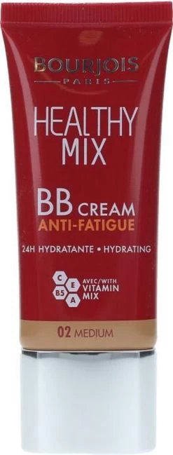 Bourjois Healthy Mix BB Cream Anti Fatigue - 02 Medium Beige -Cosmetic Verkoop 457x1200 4